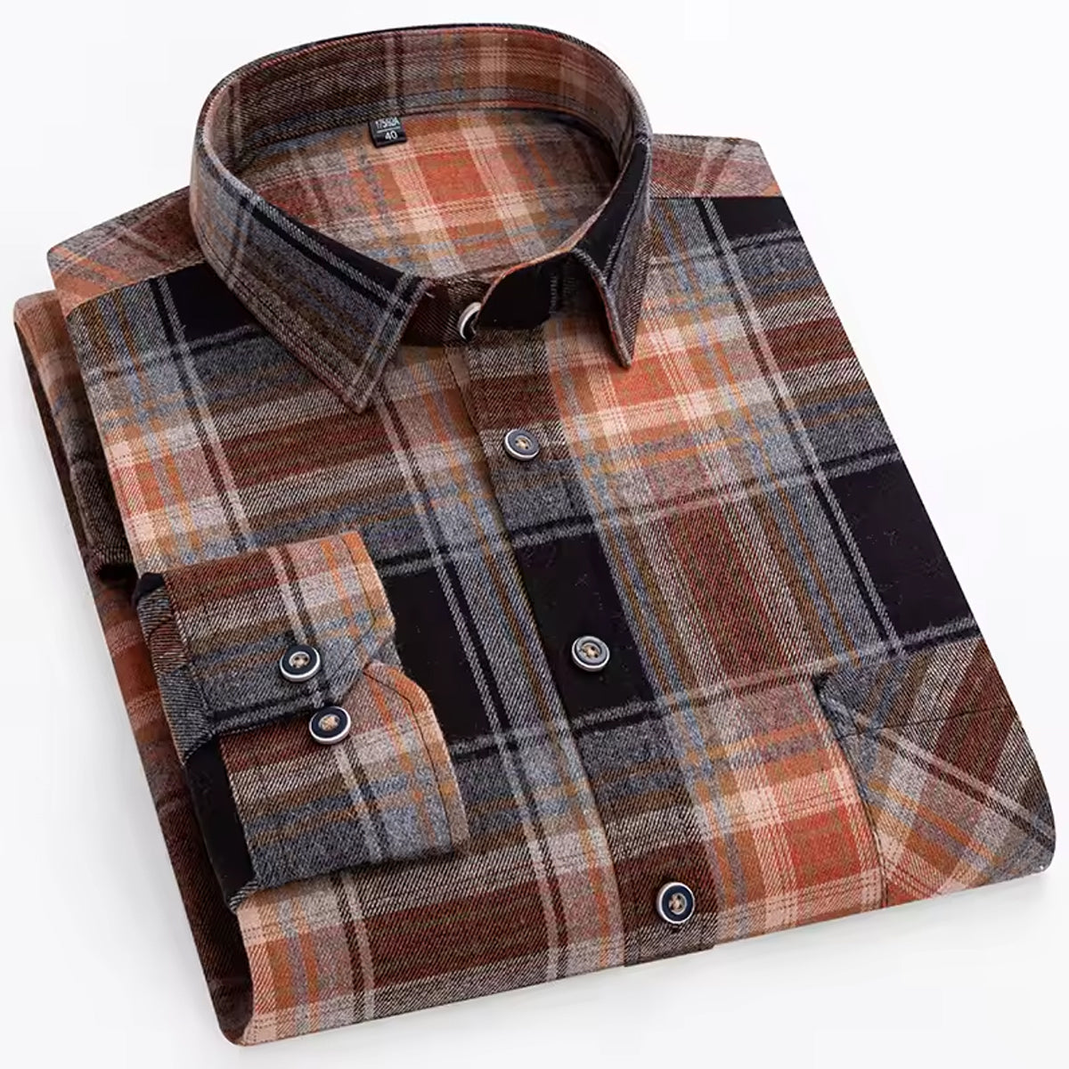 Men’s Formal Check Shirt | Regular Fit | Full Sleeve