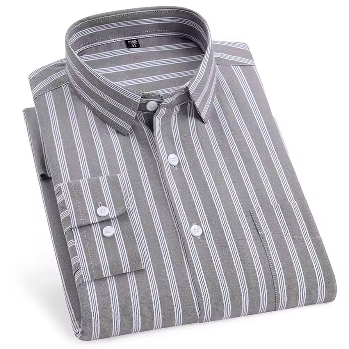 Men’s Regular Fit Striped Formal Shirt